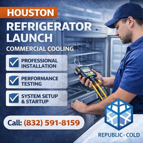 Houston Refrigerator Launch | Commercial Cooling
